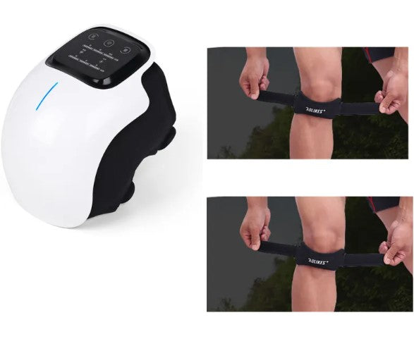 Cordless Knee Massager with Heat & Vibration Joint Relief & Stiffness