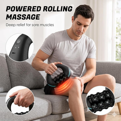 Mini Percussive Massager Deep Tissue & Muscle Recovery, 3-Speed Rechargeable