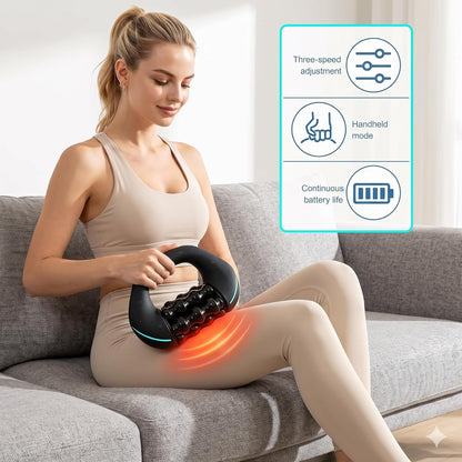 Mini Percussive Massager Deep Tissue & Muscle Recovery, 3-Speed Rechargeable