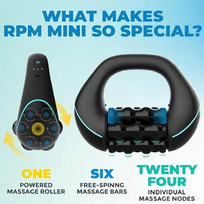 Mini Percussive Massager Deep Tissue & Muscle Recovery, 3-Speed Rechargeable